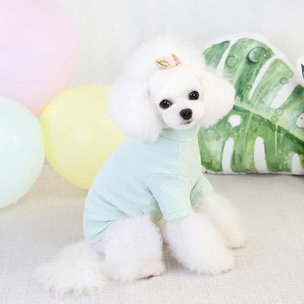 dog apparel pet autumn winter base shirt cotton material warm and easy to wear take off fashion solid color cat clothes
dog apparel pet autumn winter base shirt cotton material warm and easy to wear take off fashion solid color cat clothes