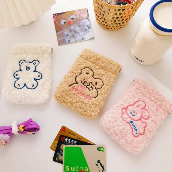 portable cosmetic lipstick bag cute bear coin purse card holder pouch storage bag for earphone cell phones data cable
portable cosmetic lipstick bag cute bear coin purse card holder pouch storage bag for earphone cell phones data cable
