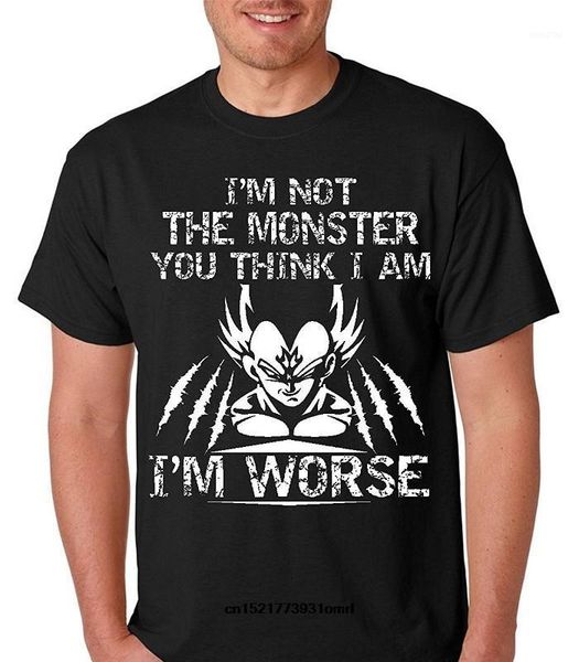men t shirt majin vegeta - i'm not the monster you think i'm worse dbz t-shirt novelty tshirt women1, White;black
men t shirt majin vegeta - i'm not the monster you think i'm worse dbz t-shirt novelty tshirt women1, White;black