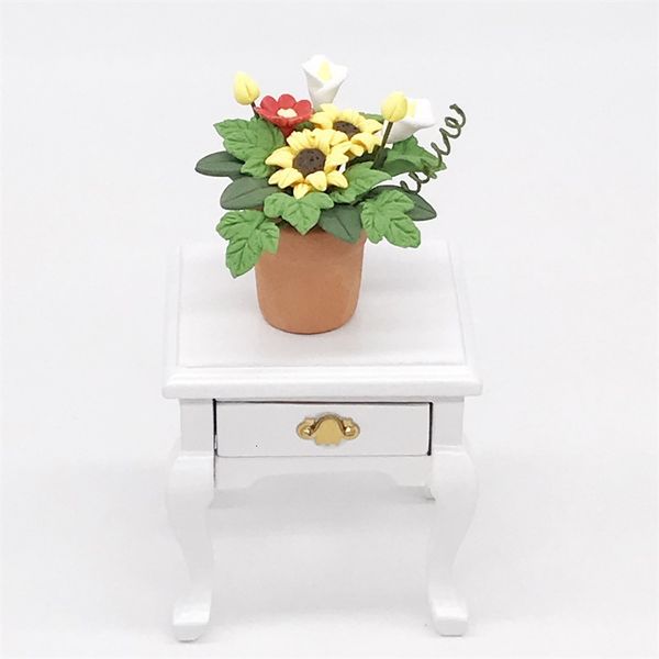 1: 12 doll house mini flower model sunflower potted ornaments handmade design crsm
1: 12 doll house mini flower model sunflower potted ornaments handmade design crsm