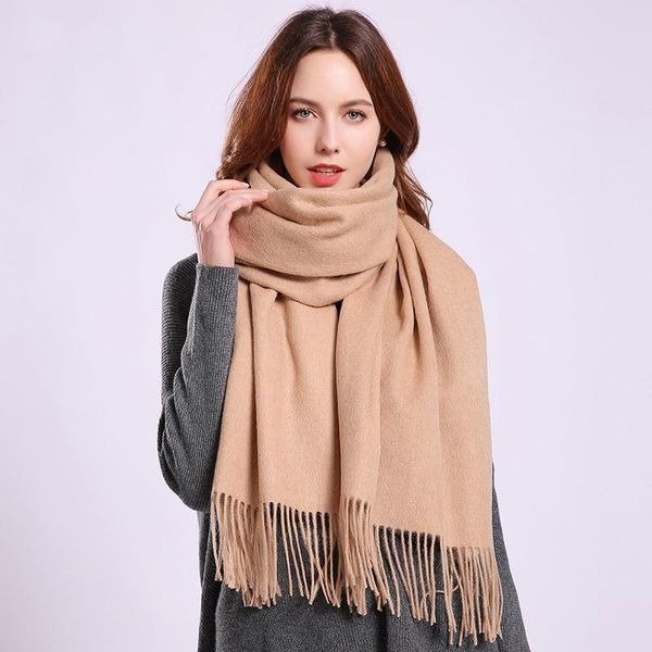 scarves winter 100% real wool scarf women large echarpe with tassel shawl and wraps warm foulard solid camel pure, Blue;gray
scarves winter 100% real wool scarf women large echarpe with tassel shawl and wraps warm foulard solid camel pure, Blue;gray