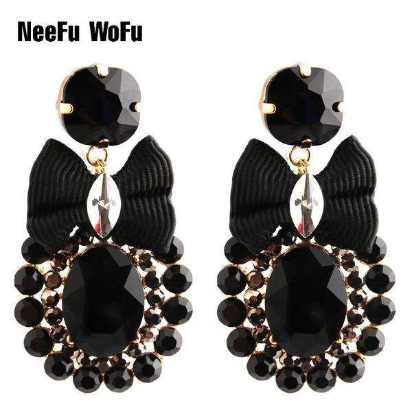 neefu wofu drop rhinestone crystal tie big earring dangle zinc alloy large long brinco printing ear accessories oorbellen, Silver
neefu wofu drop rhinestone crystal tie big earring dangle zinc alloy large long brinco printing ear accessories oorbellen, Silver