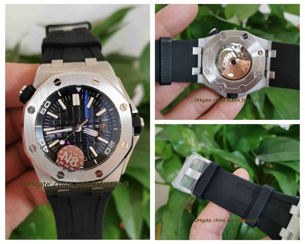 items mens watch n8 factory 42mm diver 15710 15710st.oo.a002ca.01 transparent mechanical automatic mens men's watches, Slivery;black 
items mens watch n8 factory 42mm diver 15710 15710st.oo.a002ca.01 transparent mechanical automatic mens men's watches, Slivery;black