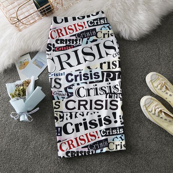 new womens pencil skirt summer graffiti 2020 new fashion letter print high waist slim skirts large size female falda, Black
new womens pencil skirt summer graffiti 2020 new fashion letter print high waist slim skirts large size female falda, Black