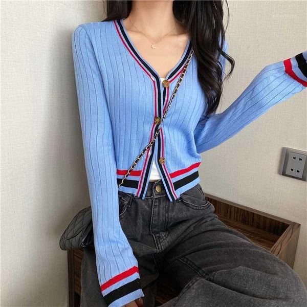 women's knits & tees women v-neck knitted casual short sweaters cardigans lady knitting soft striped cardigan outwear crop for female1, White
women's knits & tees women v-neck knitted casual short sweaters cardigans lady knitting soft striped cardigan outwear crop for female1, White