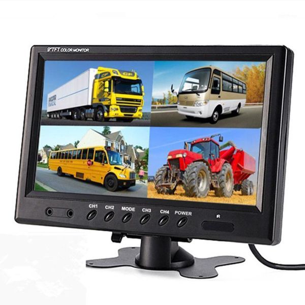 texosa vehicle car rear view 9" lcd monitor 4ch quad split screen 4pin for bus truck caravan van motorhome camper parking camera1
texosa vehicle car rear view 9" lcd monitor 4ch quad split screen 4pin for bus truck caravan van motorhome camper parking camera1