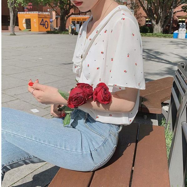 shirt new summer femme casual v neck vintage women blouses short sleeve print girls blouse plus size women femme blusas1, White
shirt new summer femme casual v neck vintage women blouses short sleeve print girls blouse plus size women femme blusas1, White