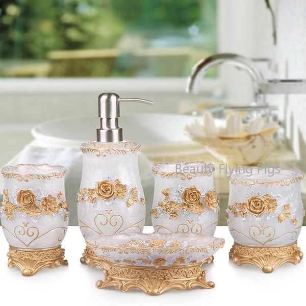 bath accessory set european wash bathroom kit supplies five-piece creative gift box beauty flying pigs
bath accessory set european wash bathroom kit supplies five-piece creative gift box beauty flying pigs