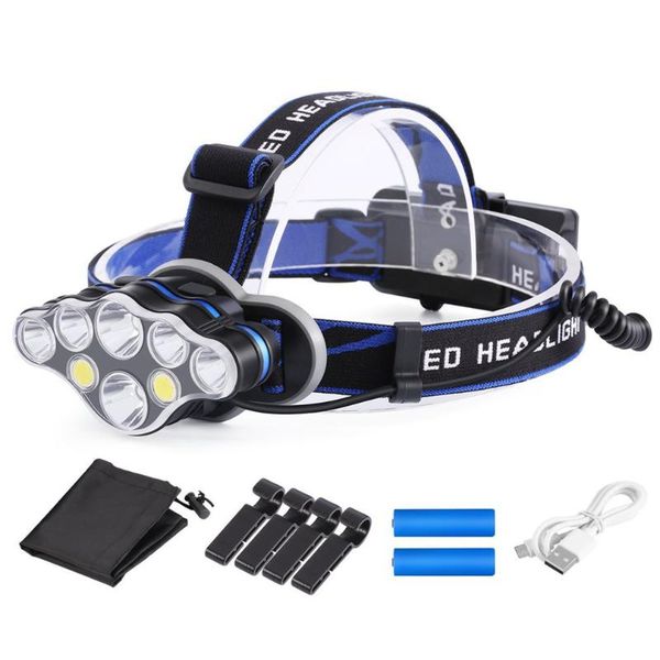 bike lights head torch 8 led 18000 lumen headlamp usb rechargeable super bright waterproof headlight for camping cycling
bike lights head torch 8 led 18000 lumen headlamp usb rechargeable super bright waterproof headlight for camping cycling