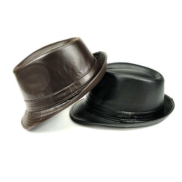 wide brim hats black hat women's stage performance men autumn and winter england retro leather cap middle-aged gentlemen's europe, Blue;gray
wide brim hats black hat women's stage performance men autumn and winter england retro leather cap middle-aged gentlemen's europe, Blue;gray