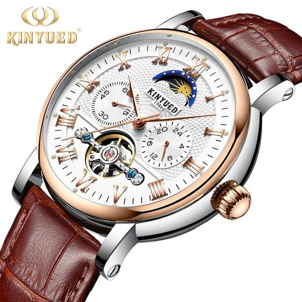 wristwatches kinyued mens automatic chronograph watches fashion business mechanical skeleton watch men rose gold montre automatique homme, Slivery;brown
wristwatches kinyued mens automatic chronograph watches fashion business mechanical skeleton watch men rose gold montre automatique homme, Slivery;brown
