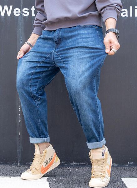 men's jeans hommes oversize fashion pocket long trousers 2021 elasticity casual baggy pants man plus size 8xl w1644, Blue
men's jeans hommes oversize fashion pocket long trousers 2021 elasticity casual baggy pants man plus size 8xl w1644, Blue
