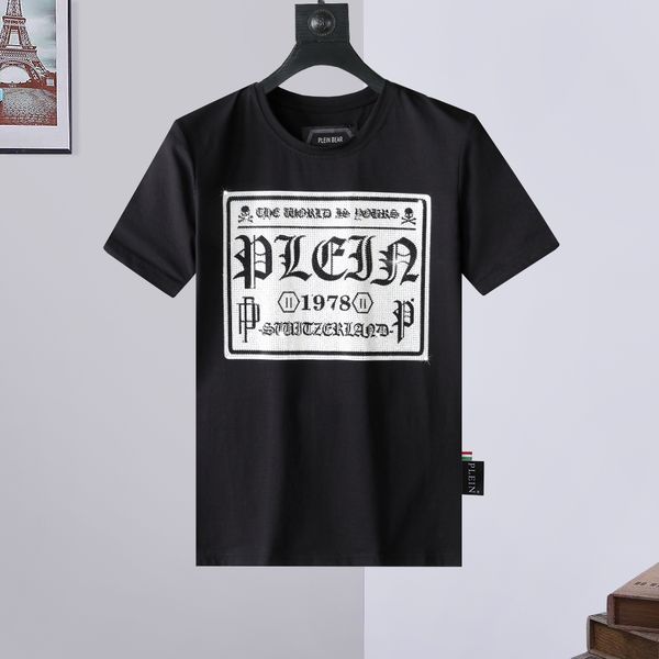 men's t-shirts round neck ss iconic plein mens designer tshirts rhinestone skull men t-shirts classical tees pb 16576, White;black
men's t-shirts round neck ss iconic plein mens designer tshirts rhinestone skull men t-shirts classical tees pb 16576, White;black