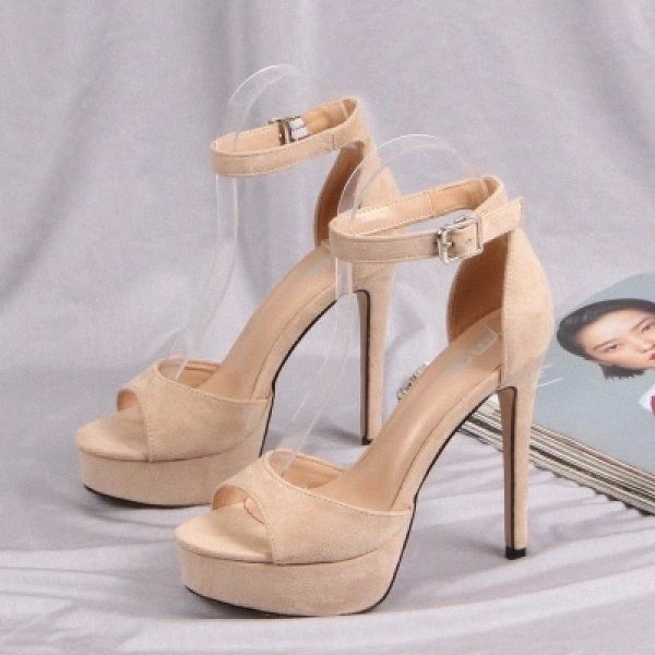 fashion nightclub walking show model high-heeled shoes sandals thin-heeled 12.5cm platform flock shoes summer sandals black #qk55
fashion nightclub walking show model high-heeled shoes sandals thin-heeled 12.5cm platform flock shoes summer sandals black #qk55