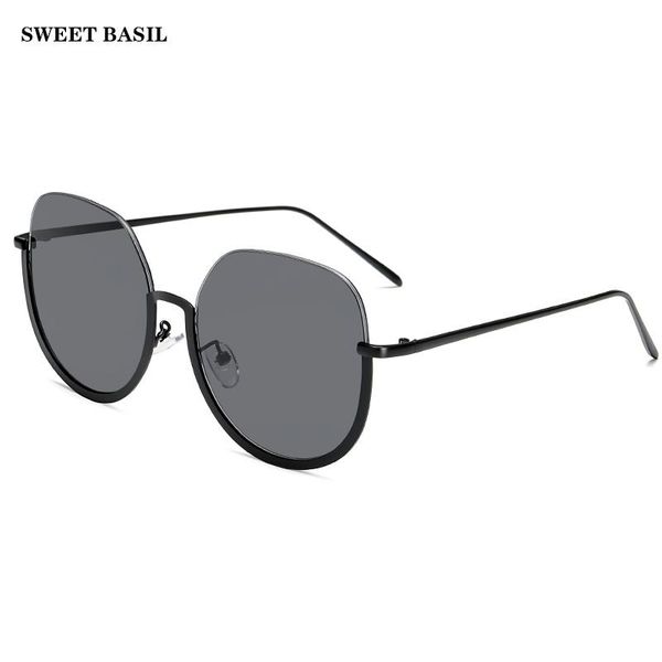 sunglasses sweet basil 2021 fashion semi-rimless oversized women retro round sun glasses ocean lens uv400, White;black
sunglasses sweet basil 2021 fashion semi-rimless oversized women retro round sun glasses ocean lens uv400, White;black