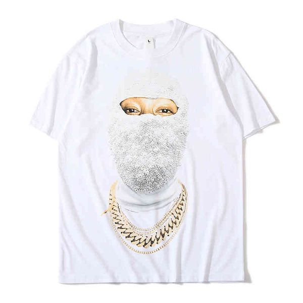 men's t-shirts trendy hip hop rap with pearl gold chain masked man print short sleeve t-shirt men 170a, White;black
men's t-shirts trendy hip hop rap with pearl gold chain masked man print short sleeve t-shirt men 170a, White;black