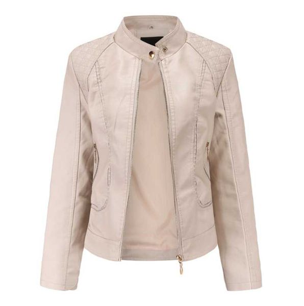 2021 leather jacket women zippers spring autumn women's pu leather jacket mandarin collar red motor biker coat female oversized, Black
2021 leather jacket women zippers spring autumn women's pu leather jacket mandarin collar red motor biker coat female oversized, Black