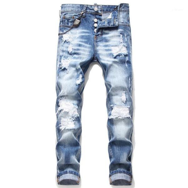 2020 new design men thin hip hop jeans fashion stretchy skinny men causal pants jeans1, Blue
2020 new design men thin hip hop jeans fashion stretchy skinny men causal pants jeans1, Blue