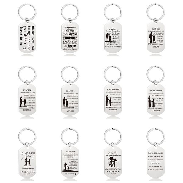 wholesale to my son daughter keychain gift from mom inspirational birthday christmas gift tags for teen boy girl, Silver
wholesale to my son daughter keychain gift from mom inspirational birthday christmas gift tags for teen boy girl, Silver