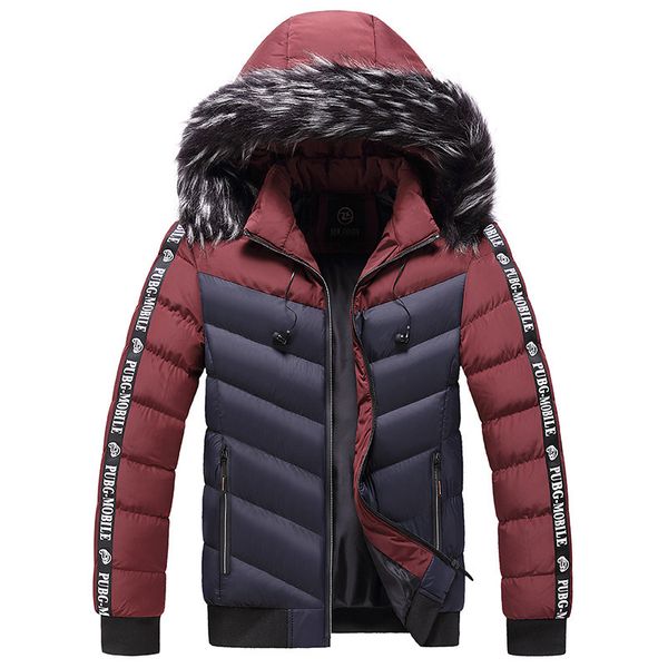 winter jacket men 2020 fur collar hooded thick warm cotton outwear man patchwork parka and coats windbreaker parkas male m-5xl q1217, Black
winter jacket men 2020 fur collar hooded thick warm cotton outwear man patchwork parka and coats windbreaker parkas male m-5xl q1217, Black