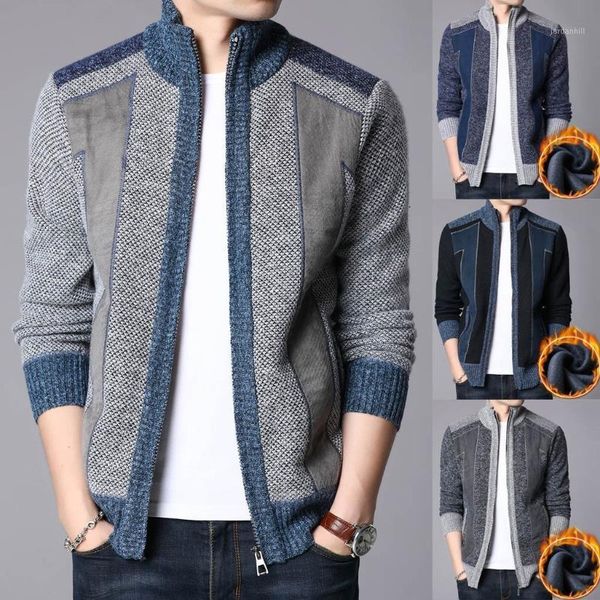 jacket men autumn winter men's casual patwork knit trench men's jacket coat chaqueta hombre cardigan long sleeve outwear #cl31, Black;brown
jacket men autumn winter men's casual patwork knit trench men's jacket coat chaqueta hombre cardigan long sleeve outwear #cl31, Black;brown