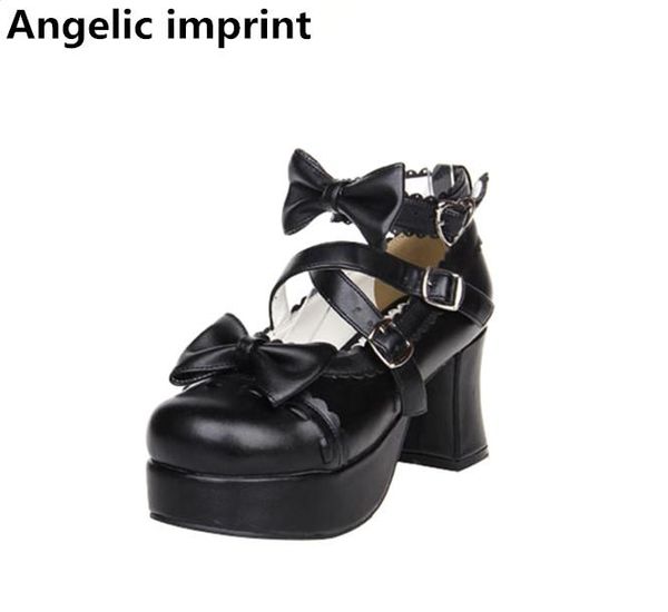 dress shoes angelic imprint woman mori girl lolita cosplay lady high heels pumps women princess party 7.5cm 33-47 bowties, Black
dress shoes angelic imprint woman mori girl lolita cosplay lady high heels pumps women princess party 7.5cm 33-47 bowties, Black
