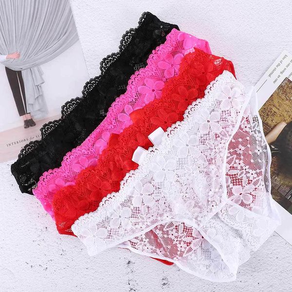 underwear women bow lace brief low waist soft breathable panties transparent lingerie, Black;white
underwear women bow lace brief low waist soft breathable panties transparent lingerie, Black;white