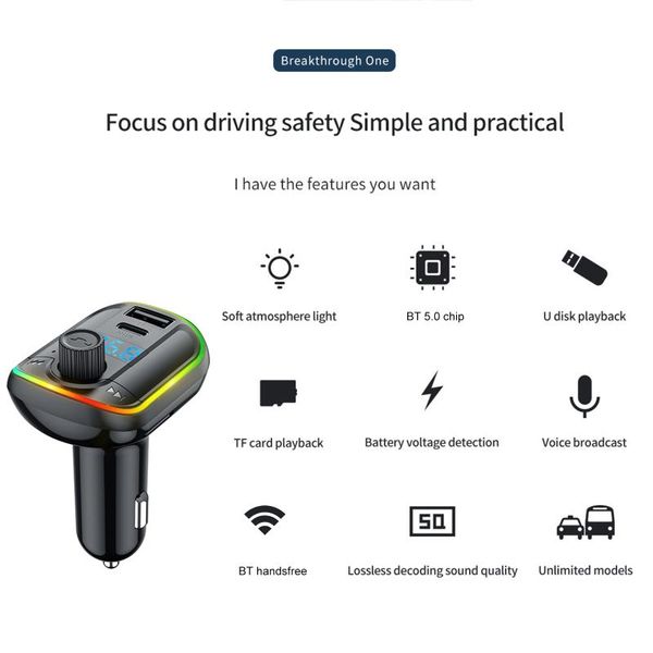 car bluetooth 5.0 fm transmitter mp3 modulator player wireless handsaudio receiver dual usb fast charg mp3 music player
car bluetooth 5.0 fm transmitter mp3 modulator player wireless handsaudio receiver dual usb fast charg mp3 music player