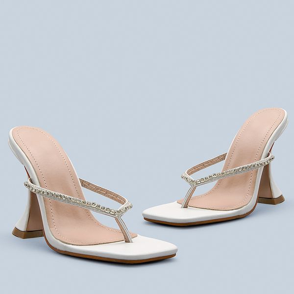ins 2021 summer elegant woman 10.5cm stripper heels high flip flops slides bling crystal mulas white party shoes rfnt, Black
ins 2021 summer elegant woman 10.5cm stripper heels high flip flops slides bling crystal mulas white party shoes rfnt, Black