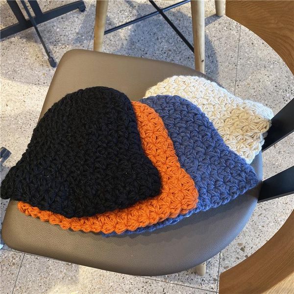 women fall/winter knitting wool korea fashion solid color thick wool warm hat, Blue;gray
women fall/winter knitting wool korea fashion solid color thick wool warm hat, Blue;gray