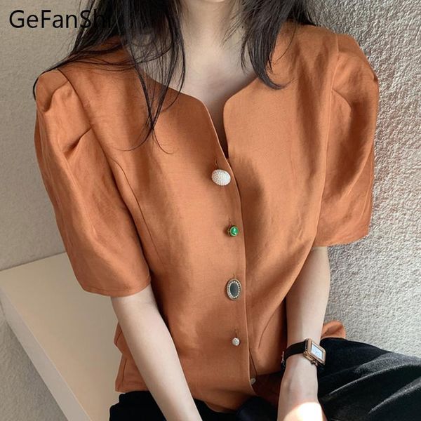 spring summer shirts women fashion solid vintage button short sleeve shirts casual cute female office lady blouse1, White
spring summer shirts women fashion solid vintage button short sleeve shirts casual cute female office lady blouse1, White