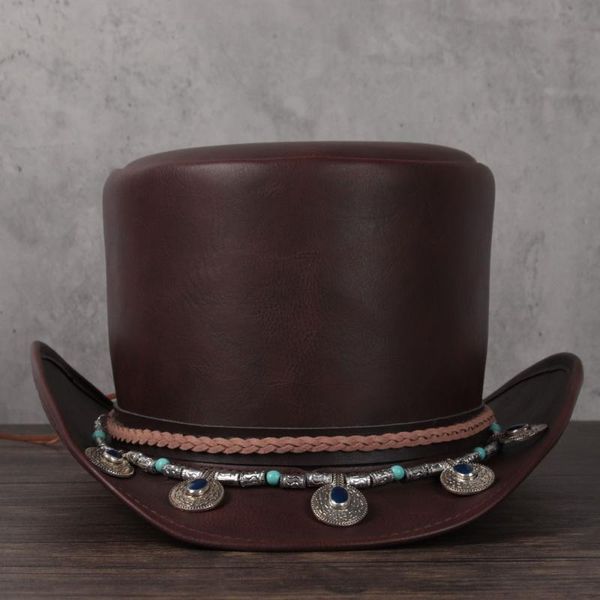 Women Men Leather Top Hat President Traditional Fedoras Hat Magician Tassel Cosplay Party Caps Dropshiping 3Size 13CM Top, Blue;gray
Women Men Leather Top Hat President Traditional Fedoras Hat Magician Tassel Cosplay Party Caps Dropshiping 3Size 13CM Top, Blue;gray