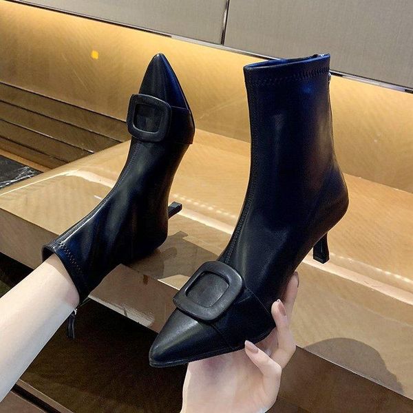 zipper women boots high heels boots-women brand women's shoes booties ladies stiletto 2020 fashion ankle pointy med, Black
zipper women boots high heels boots-women brand women's shoes booties ladies stiletto 2020 fashion ankle pointy med, Black