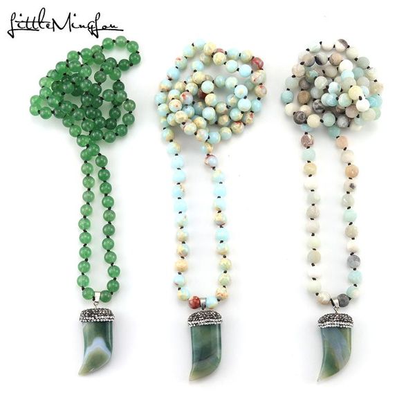 pendant necklaces fashion bohemian jewelry amazonite stones beads long knotted stone women ethnic necklace wife girlfriend gift, Silver
pendant necklaces fashion bohemian jewelry amazonite stones beads long knotted stone women ethnic necklace wife girlfriend gift, Silver