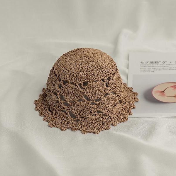 wide brim hats summer ins classic beach hand crochet paper straw braided bucket hat foldable knitted hollow out travel princess cap, Blue;gray
wide brim hats summer ins classic beach hand crochet paper straw braided bucket hat foldable knitted hollow out travel princess cap, Blue;gray