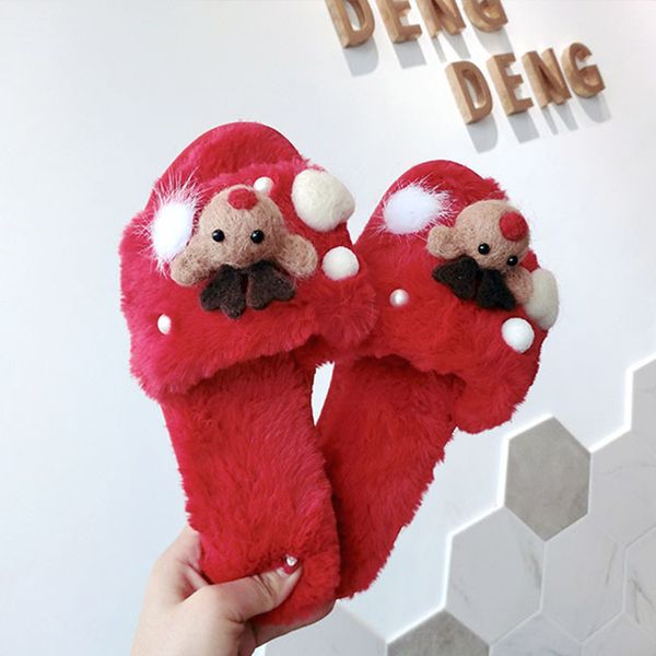 home slippers christmas cartoon doll wommen warm plush shoes winter ladies soft house slippers home bedroom fashion y1124, Black
home slippers christmas cartoon doll wommen warm plush shoes winter ladies soft house slippers home bedroom fashion y1124, Black