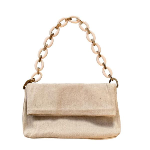 shoulder bags 2021 spring summer korean fashion acrylic chain canvas single underarm bag envelope fold handbag minimalist normore
shoulder bags 2021 spring summer korean fashion acrylic chain canvas single underarm bag envelope fold handbag minimalist normore