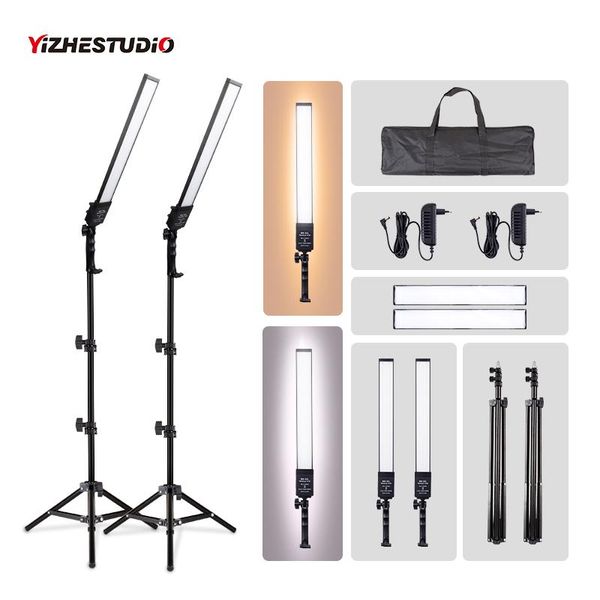 lighting & studio accessories pography kits led dimmable kit with 188pcs lights 2m light stand bi-color 3200-5500k for youtube portrait
lighting & studio accessories pography kits led dimmable kit with 188pcs lights 2m light stand bi-color 3200-5500k for youtube portrait