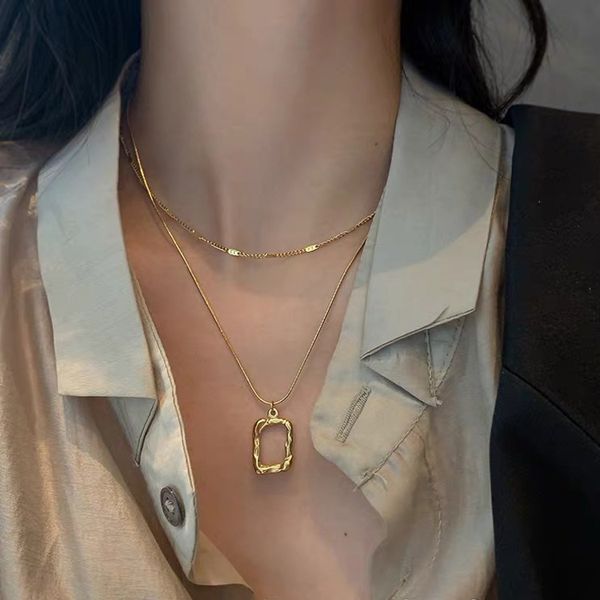 multi-layer long snake bone chain necklace fashion geometric stacking clavicle chain women party jewelry necklace, Silver
multi-layer long snake bone chain necklace fashion geometric stacking clavicle chain women party jewelry necklace, Silver