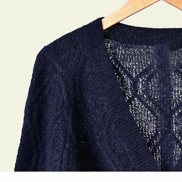 2019 fall winter long sleeve v neck blue white pure color mohair knitted buttons cardigans sweater sweaters women fashion sweaters d2616121, White;black
2019 fall winter long sleeve v neck blue white pure color mohair knitted buttons cardigans sweater sweaters women fashion sweaters d2616121, White;black