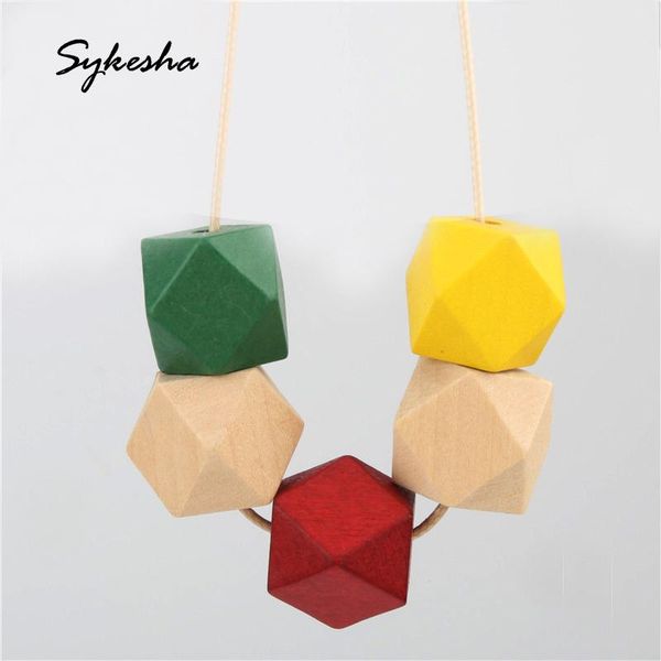 pendant necklaces contrasted colorful wood beads statement necklace chunky choker wooden summer jewelry, Silver
pendant necklaces contrasted colorful wood beads statement necklace chunky choker wooden summer jewelry, Silver