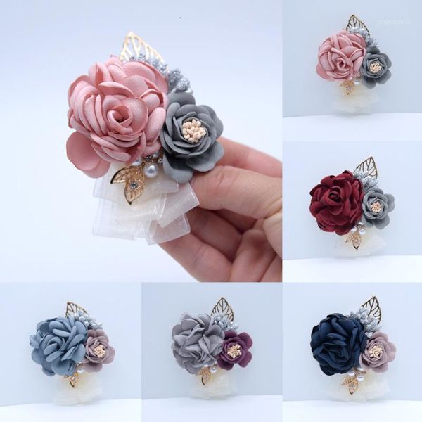 wedding bride bridesmaid floral hand wrist corsage adjustable ribbon rose bracelets ceremony party prom flower decor supplies1
wedding bride bridesmaid floral hand wrist corsage adjustable ribbon rose bracelets ceremony party prom flower decor supplies1