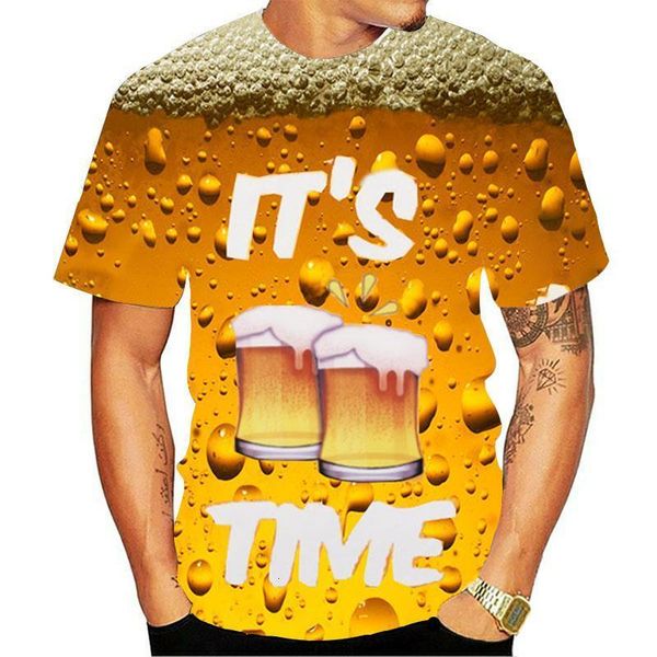 summer 2021 beer harajuku 3d printed t-shirt street casual short-sleeved fun novelty t-shirt short-sleeved shirt clothing, White;black 
summer 2021 beer harajuku 3d printed t-shirt street casual short-sleeved fun novelty t-shirt short-sleeved shirt clothing, White;black