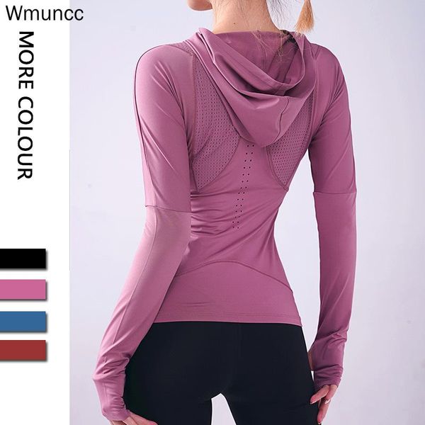 yoga outfits wmuncc women long sleeves sport running shirts hooded slim fit sweatshirt coat fitness quick-drying training workout, White;red
yoga outfits wmuncc women long sleeves sport running shirts hooded slim fit sweatshirt coat fitness quick-drying training workout, White;red