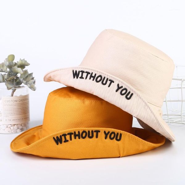 cotton without you letter bucket hat fisherman hat outdoor travel sun cap hats for men and women 1021
cotton without you letter bucket hat fisherman hat outdoor travel sun cap hats for men and women 1021