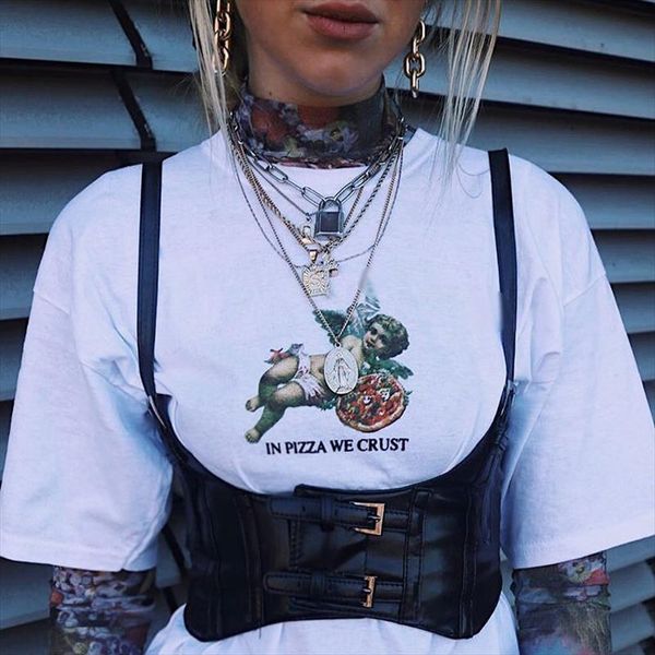 punk pu кожаный спагетти застрелен camis женские двойные пряжки спинки черный корсет винтаж e girl outfits streetwear, White
punk pu кожаный спагетти застрелен camis женские двойные пряжки спинки черный корсет винтаж e girl outfits streetwear, White