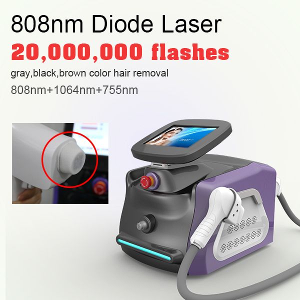 2021 new style portable 808 755 1064 triple wavelength diode laser permanent hair removal machine use for beauty salon, Black
2021 new style portable 808 755 1064 triple wavelength diode laser permanent hair removal machine use for beauty salon, Black