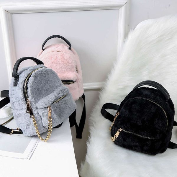 luxurys designers korean plush fashion people out of the street buy women's student creative backpack
luxurys designers korean plush fashion people out of the street buy women's student creative backpack
