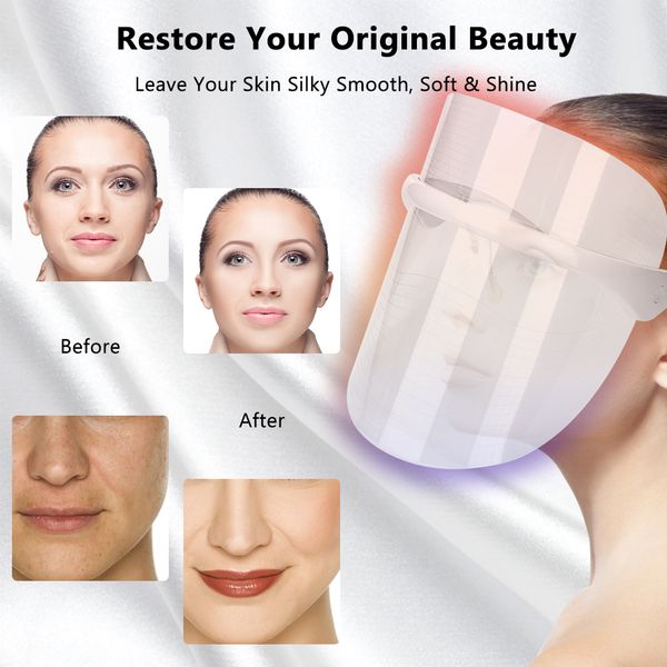 led mask light pn therapy facial skin tightening rejuvenation anti aging wrinkle acne removal red led face light toning mask perfections
led mask light pn therapy facial skin tightening rejuvenation anti aging wrinkle acne removal red led face light toning mask perfections