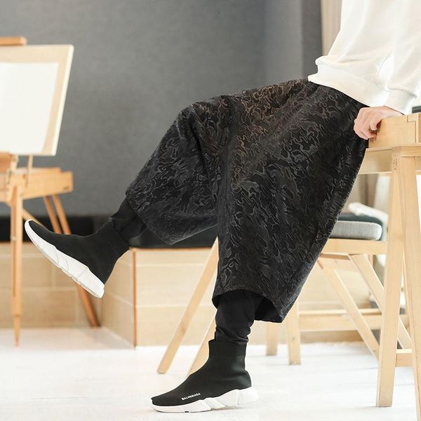 men's pants mrgb man chinese style cross-pants 2021 autumn winter graphic printed trousers fashion streetwear male clothing, Black
men's pants mrgb man chinese style cross-pants 2021 autumn winter graphic printed trousers fashion streetwear male clothing, Black